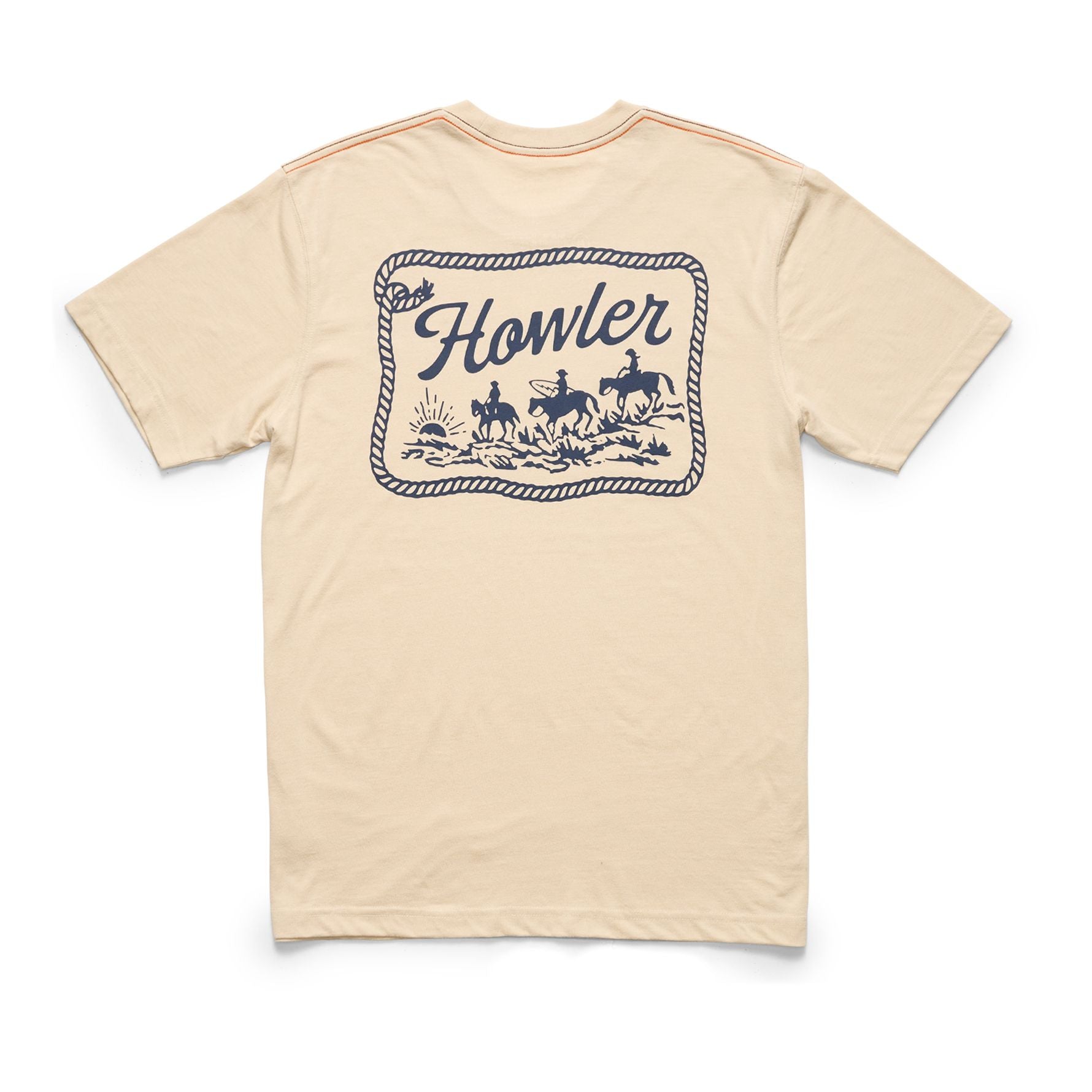 Howler Posse T-Shirt- Sand Heather